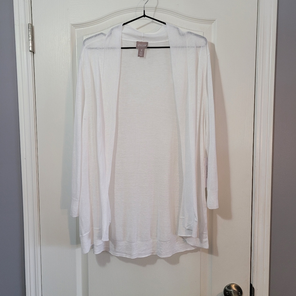 White cardigan all seasons